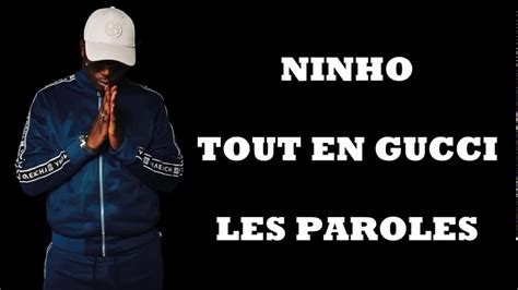 tout en gucci lyrics english|When did Ninho .